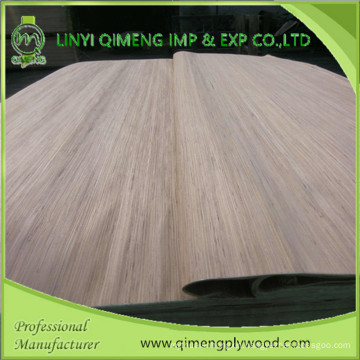 White or Keruing Color 0.3mm Engineering Veneer From Linyi